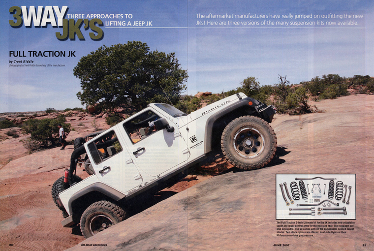 Off Road Adventures Inside Spread