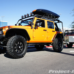 Custom Orange Pearlcoat JK w/Trailer