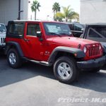 2007 Flame Red Jeep JK Wrangler X Photos