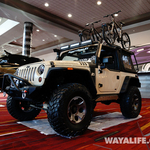 2013 SEMA Rugged Ridge Tan Jeep JK Wrangler 2-Door