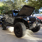 2015 SEMA Black Edelbrock Jeep JK Wrangler Unlimited