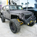 2015 SEMA Gray Starwood Motors Jeep JK Wrangler Unlimited