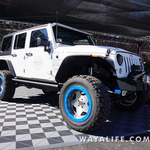 2015 SEMA White Center Line Jeep JK Wrangler Unlimited