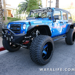 2015 SEMA Blue GRID Off Road Jeep JK Wrangler Unlimited