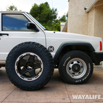 285/70R17 Nitto Trail Grapplers & Level 8 ZX Wheels