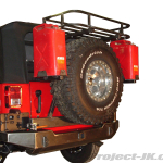 LoD Jeep JK Wrangler Rear Bumper Tire Carrier