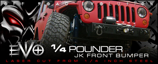 PRESS RELEASE: Off Road Evolution EVO 1/4 Pounder JK Heavy ...