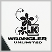 Project-JK Flower JK Logo Decal