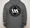 WAYALIFE Lightweight Zip-Up Hoodie,  Charcoal