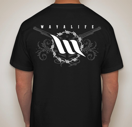 WAYALIFE Wild Wild West T-Shirt, Black